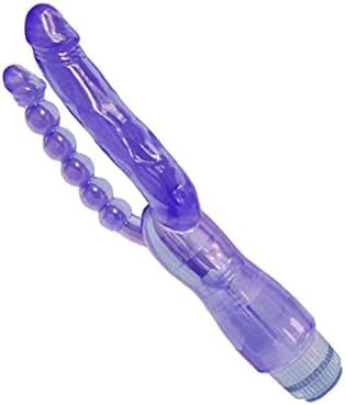 Romi Vibrating Double-Ended Dildos, Multi Speed Dual Penetration Sex Toys With Lifelike Glans Veins And Anal Beads, G-Spot Massager For Women - Image 3