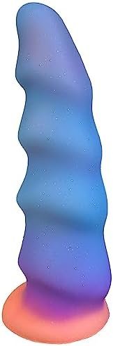 6.7" Starry Sky Silicone Realistic Dildo, Anal Dildo With Strong Suction Cup For Hands-Free Play,Flexible Dildos Adult Sex Toy For G-Spot Compatible With Strap On Dildo Harness