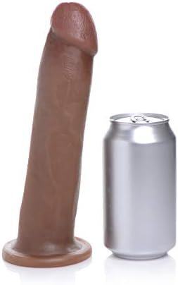 Lynx 8 Inch Dildo - Brown