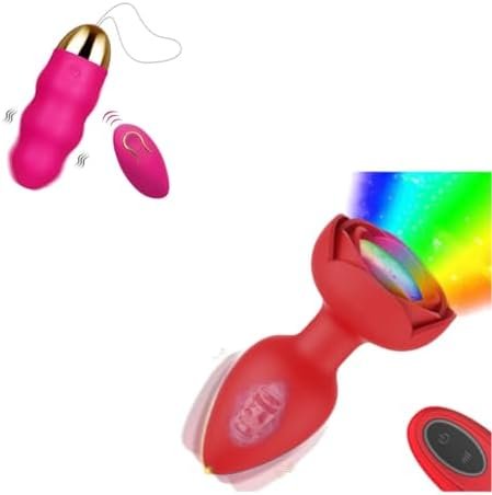 Leqc Bullet Vibrator Vibrating Eggs & Leqc Vibrating Butt Plug Anal Plug Anal Sex Toys