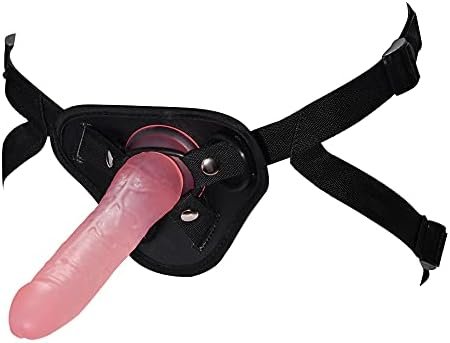Strapon Dildo Adjustable Harness With Suction Cup Realistic Dildos G Spot Clits For Vagina & Anal Play Compatible Sex Toys For Lesbian Couple Women