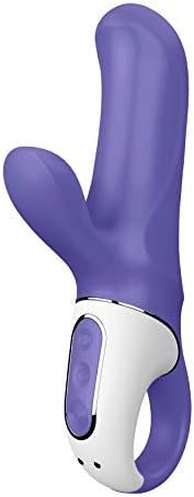 Satisfyer Magic Bunny Rabbit Vibrator - Compact G-Spot And Clitoris Stimulator, 12 Vibration Programs, Retaining Ring - Portable, Soft Silicone, Waterproof, Rechargeable