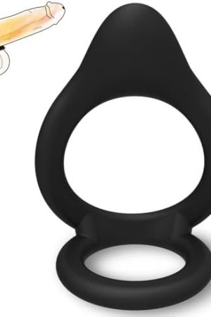 Cock Rings For Men Avvolg Silicone Penis Ring Kit, Large Size (2In/50Mm), Adult Sex Toys, Stretchy Male Dick Erection Enhancing Tools, Couples' Games Comfort Sensory Ring Set