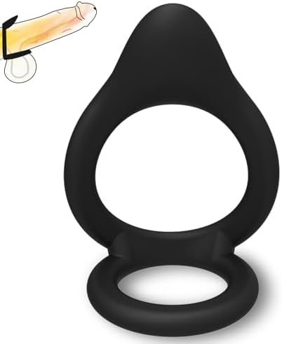 Cock Rings For Men Avvolg Silicone Penis Ring Kit, Large Size (2In/50Mm), Adult Sex Toys, Stretchy Male Dick Erection Enhancing Tools, Couples' Games Comfort Sensory Ring Set