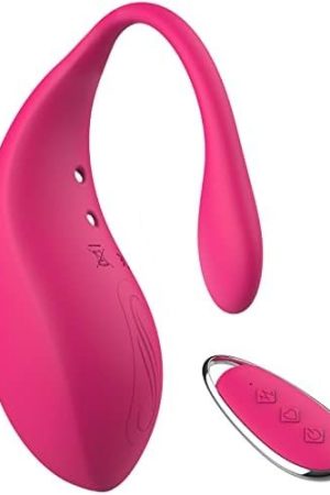 Remote G Spot Vibrator Nipple Clitorals Stimulator For Women Waterproof Couples Vibrator Love Egg Sex Toy With 12 Powerful Vibrations (Rose)