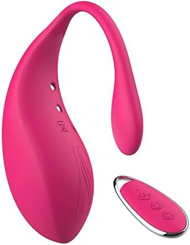 Remote G Spot Vibrator Nipple Clitorals Stimulator For Women Waterproof Couples Vibrator Love Egg Sex Toy With 12 Powerful Vibrations (Rose)