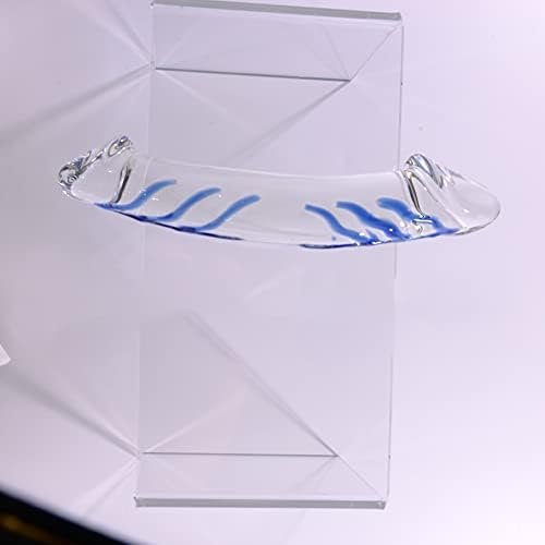 Crystal Dildo G-Spot Stimulator Anal Plug Butt Glass For Women,Big Realistic Penis With Raised Spiral Texture - Image 2