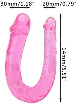 Lifelike Dildo Double Dong Big Penis For Women G-Spot Stimulation Realistic Dildo Double Side 2 Head Dildo Adult Sex Toy For Anal Vaginal Play Anus Stimulator - Image 2