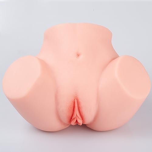 Wqxnn Flesh 4.4Lb Realistic Pussy Masturbator Sex Doll W/Tight Anal And Vagina Stroker, Portable Butt Pocket Pussy Male Sex Toy For Men Masturbation,Male Masturbator