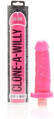 Clone-A-Willy - Silicone Penis Casting Kit For Glow In The Dark Dildo (Pink) - Image 2