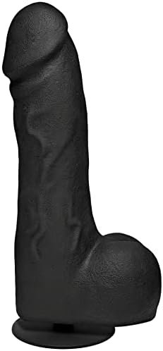 Kink By Doc Johnson The Really Big Dick Dildo - 12 Inches Long And 10.25 Inches Wide - Dual Density Ultraskyn Dildo With Xl Removable Vac-U-Lock Suction Cup - Made In America - Black