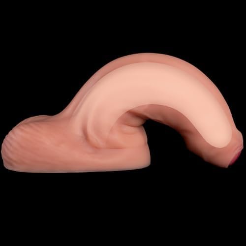 Huge Thick Uncut Dildo, 10 Inch Realistic Uncircumcised Dildos With Double Density Silicone, Xxl Dildo Giant Penis Foreskin Dildo Adult Sex Toy For Experienced Women Men Couple Anal Play - Image 3