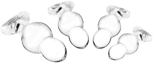 Anal Sex Trainer, Crystal Glass Butt Plugs Sex Toys For Beginners, Men,Women,Couples - Image 2