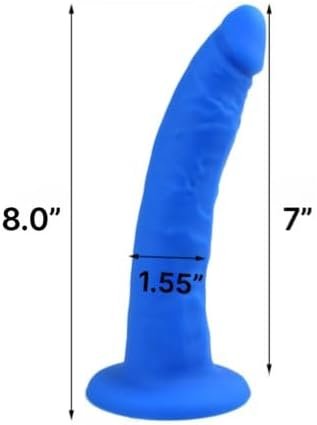 Lifelike Realistic Dildo Adult Sex Toy, Suction Cup Base Dildo, Veiny Texture, Pure Silicone Nontoxic, G-Spot Massager Dildo For Women, Prostate Anal Sex Toy For Men, Dialtor Sex Simulator - Image 2