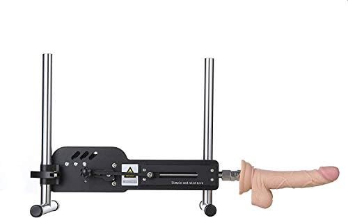 Akkajj Unisex Multi-Speed Thrusting Machine Suit With Attachments, Variety Of Accessories Replaceable (A5 Black) - Image 3