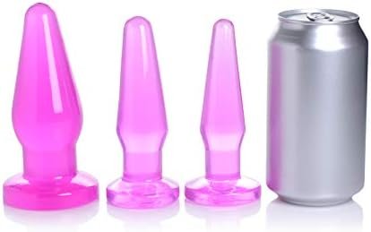 Lynx Filling 3Plug Anal Trainer Set, Purple, 3 Count (Pack Of 1) - Image 3