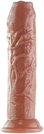 6.9 Inch Realistic Dildo (M, Brown)For Beginners,Ultra-Soft Dildos For Hands-Free Play And G-Spot Stimulation With Strong Suction Cup,Soft Anal Sex Toys For Couple, Adult And Lesbian