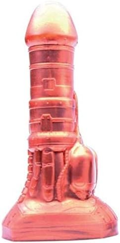 Tantus Sex/Adult Toys Steam Hunk Super Soft Dildo - 100% Ultra-Premium Silicone Realistic Wand Massager Harness Compatible For Anal, Vaginal, Men, Women, Lgbtq - Copper - Image 3
