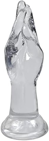 Realistic Hand Dildo With Strong Suction Cup Fist Anal Plugs Butt Plug Vaginal Or Anal Fisting For Men Women Sex Factory Transparent