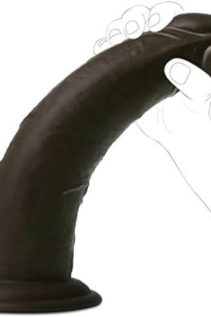 9.8Inch Realistic Dildo With Strong Suction Cup, Huge Lifelike Thick Dildo, Silicone Penis Brown Cock For G-Spot Stimulation, Big Size Anal Dildo, Sex Toy For Women/Men/Gay Deep Throat Training