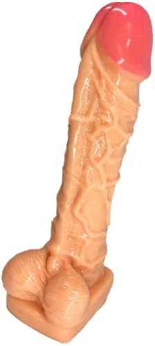 Dildo Sex Toy Anal Plugs 15"X2.75" Flesh