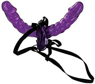 Pipedream Fetish Fantasy Double Delight Strap-On With Free Love Mask