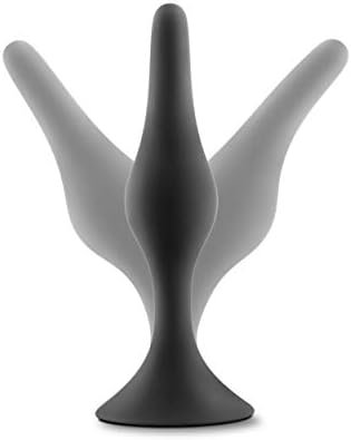 Anal Adventures Platinum Silicone Beginner Plug Small - Tapered Plugs For Anal Training And Beginners Play - Comfortable Base For Safety And Long Term Wear - Sex Toy For Him Her Couples - Image 3