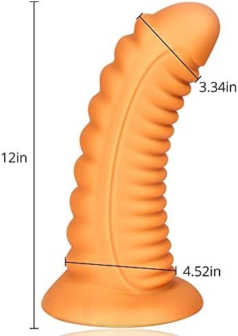 Realistic Dildo For Women Silicone Thread Thick Anal Plug With Strong Suction Cup Sex Factory (Xxl) - Image 2