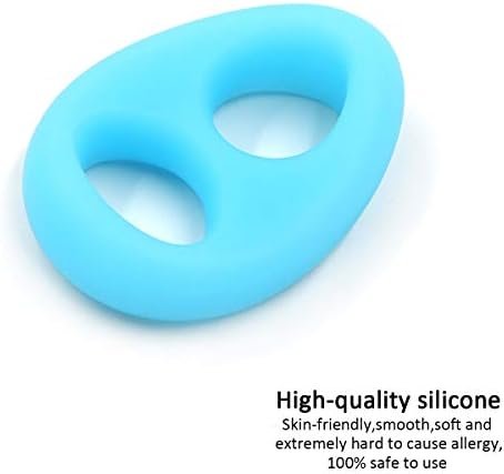 Premium Stretchy Silicone Penis Ring For Enhancing Erection, Smooth Soft Cock Ring Stimulate Dick Stronger Harder Longer Adult Sex Toys For Male And Couples Sexual Pleasure Stimulation (Black) - Image 2