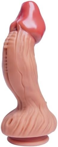 Huge Dragon Realistic Dildo 9.8 Inch, Realistic Silicone Dildo,Suction Cup For Hands Free Play, Fat Penis Monster Wide Dildo, Xl Anal Dildo For Women, With Curved Shaft Toys For Men And Women Couples