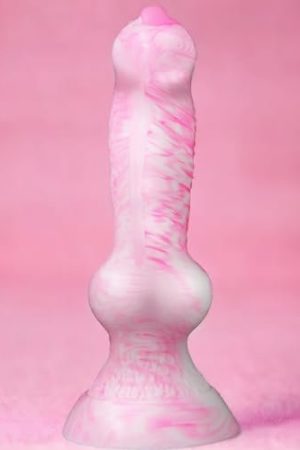 13 Inch Huge Silicone Knot Dog Dildo，4“ Wide Extra Large Fantasy Monster Wolf Dildo With Suction Cup, Animal Giant Penis Anal Butt Training Stretcher Plug For Women Men