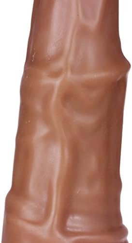 Realistic Thick Horse Dildo,15 Inch Huge Black Animal Dildo Anal Plug Suction Cup Toy For Men And Women Couples Play - Image 3