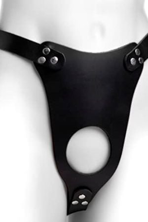 Strict Leather Huge Dildo Strap-On Harness