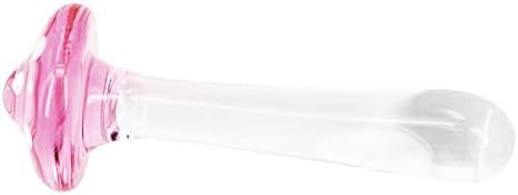 Anal Plug Butt Plugs Trainer, Smooth Glass Mushroom Pleasure Wand Dildos (Green) - Image 2