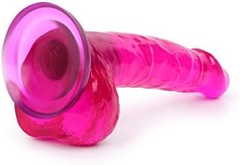 Perfect Violet Realistic Dildo By Healthy Vibes - Lifelike Look And Feel Sex Toy For Women - Slim For Anal - Image 2