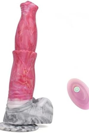 Remote Condrol Horse Dildo Vibrator Realistic Silicone Dildo Anal Butt Plug, Flexible Vibrating Dildo With Suction Cup, 10 Vibration Modes, Women G Spot Dildo Adult Sex Toys
