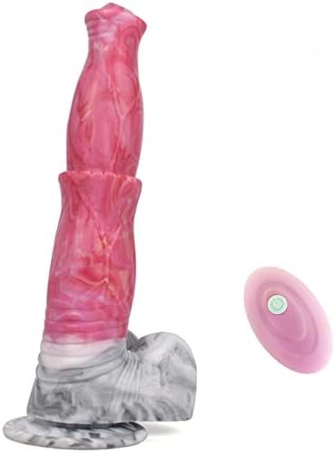 Remote Condrol Horse Dildo Vibrator Realistic Silicone Dildo Anal Butt Plug, Flexible Vibrating Dildo With Suction Cup, 10 Vibration Modes, Women G Spot Dildo Adult Sex Toys