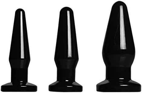 Lynx 3-Plug Anal Trainer Set - Black