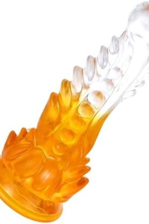 Sweetlory Dragon Dildo Sex Toys, Monster Dildo With Barbs For Vaginal&Anal, Handheld Fantasy Dildos, Weird Silicone Butt Plug About Knot, Prostate Massager Sex Toys For Adults (Style8)