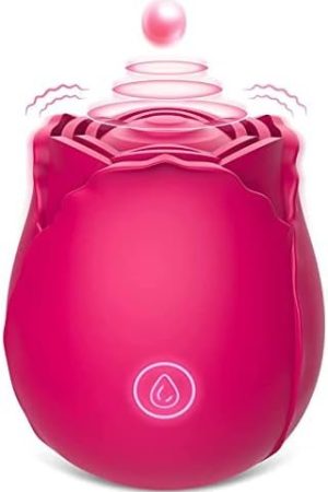 Rose Sex Toys For Women โ Upgraded Rose Sex Stimulator For Women With 10 Thrusting Dildo G Spot Vibrator Clitoral Stimulator, Rose Adult Sex Toys Games For Woman Couples Pleasure Tm-11