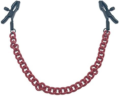 Lanwan Nipple Clamps With Chain Adjustable Body Chain Clips Non-Piercing Nipple Toys For Women Pleasure - Image 2