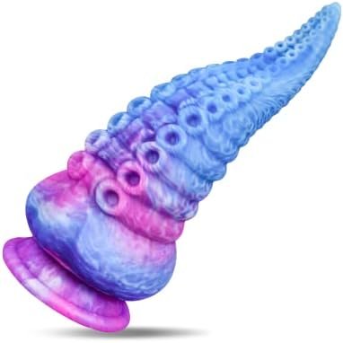 7.2" Mini Monster Dildo Silicone Dragon Dildo Sex Toys For Beginners, Realistic G Spot Octopus Dildo For Throat Virgina & Anal Training, Fantasy Butt Plug Toys Anal Plug For Men & Women Sex Pleasure