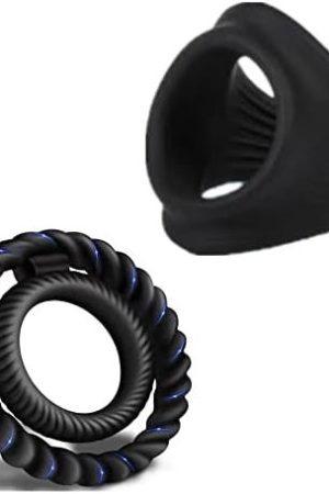 Silicone Penis Rings Set Cock Rings For Men Erection Longer Lasting Stronger, Male Soft Stretchy Penis Enlargers Erect Support Ring Adult Sex Toys For Men And Couples