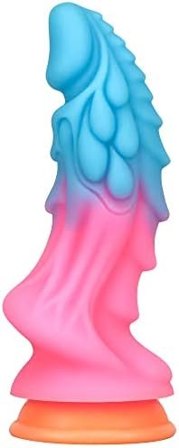 Luminous Dragon Dildo, 8.46 Inch Monster Realistic Dildo, Silicone Women G Spot Anal Prostate Dildo Anal Plug With Suction Cup Adult Sex Toy For Women Glow In The Dark