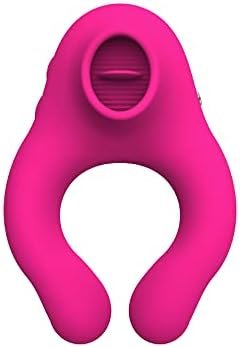 Vibrating Cock Rings Adults Couples Penis Ring Rechargeable Vibrators Stimulators Sex Toys Things For Men Women Gift Massager(Purple)