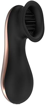 Shots Toys Dreamy Silicone Oral Clitoral Stimulator, Black