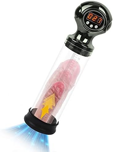 Automatic Precision Electric Penis Pump - Penis Enlargement Pump With Lcd Gauge,Male Sex Toy With 4 Suction Intensities Rechargeable Vacuum Pump Adult Sex Toy For Men Masturbation