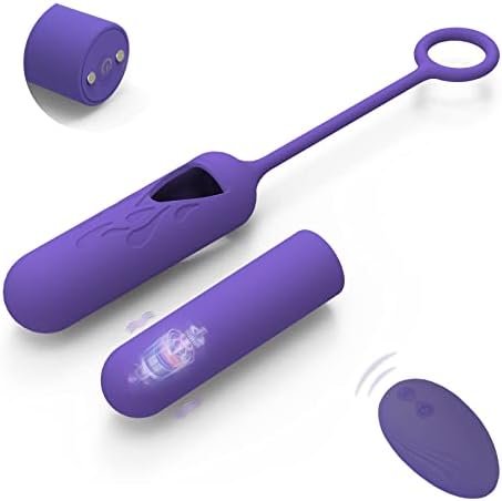 Detachable Mini Egg Bullet Vibrator With Remote Control Adult Sex Toys For Women, 10 Modes Rechargeable Vibrating Egg Nipple Anal Stimulator Personal Massager, Waterproof Clitoris G Spot Vibrator