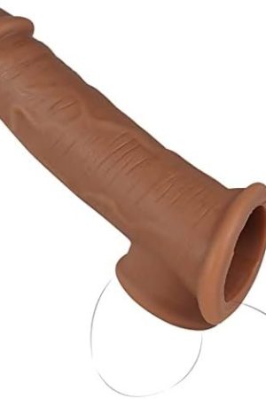 Wimoso Penis Sleeve Cock Sleeve Reusable Penis Extender Ultra-Soft Penis Enlarger For Men Adult Toy Sleeve 6.6 Inch Penis Extension