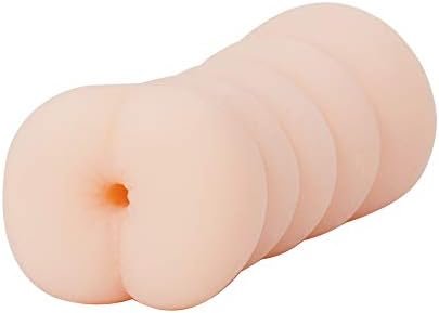 Pure Love Flexible Male Masturbator, Anal Textured Stroker, Artificial Anus, Beige Color, Adult Sex Toy